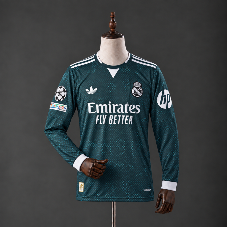 KYLIAN MBAPPE REAL MADRID 2026 - 27 AWAY KIT PREMIUM EMBROIDERY F/S