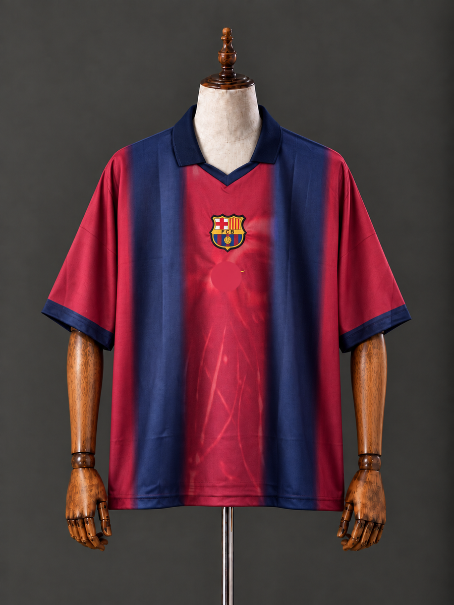 FC BARCELONA x CACTUS JACK FIVE SLEEVES PREMIUM EMBROIDERY