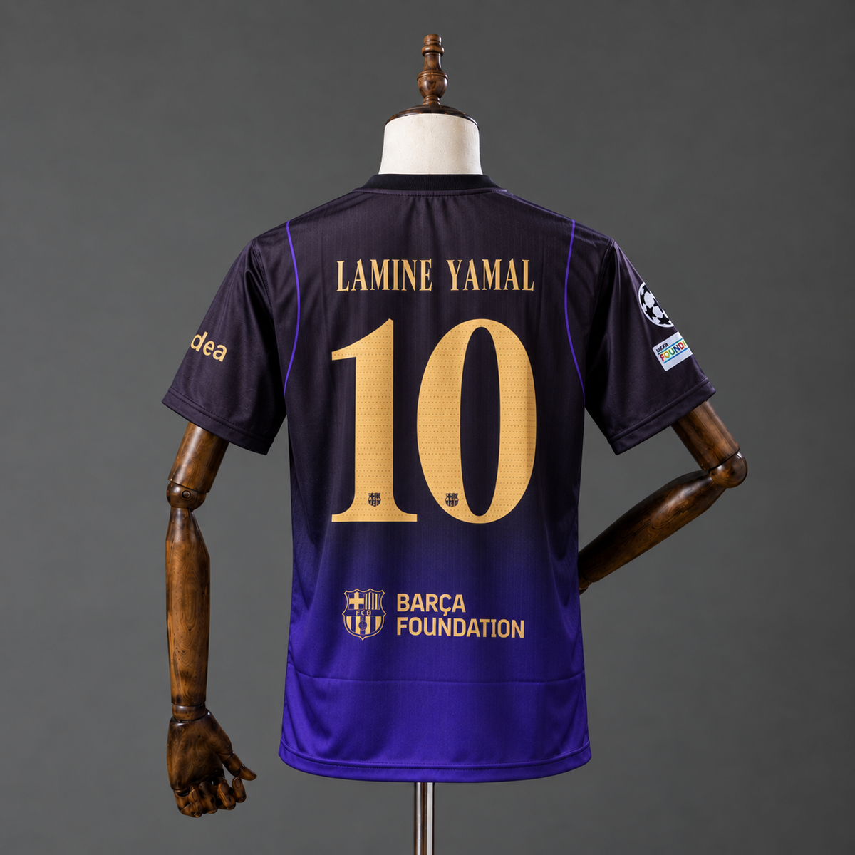 LAMINE YAMAL FC BARCELONA 2026 - 27 AWAY KIT PREMIUM EMBROIDERY