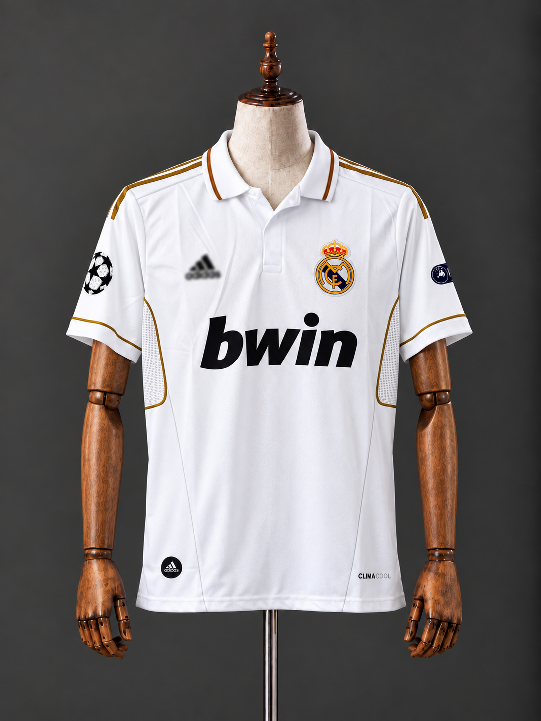 CRISTIANO RONALDO REAL MADRID 2011 - 12 HOME KIT PREMIUM EMBROIDERY