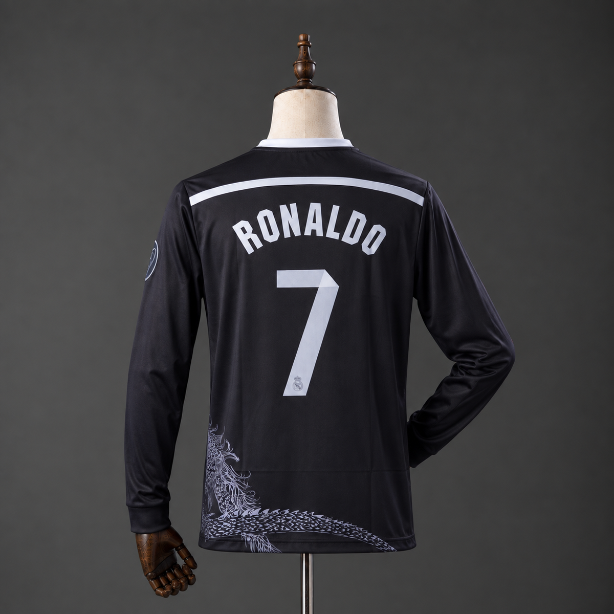 CRISTIANO RONALDO REAL MADRID 2014 - 15 THIRD KIT PREMIUM EMBROIDERY F/S