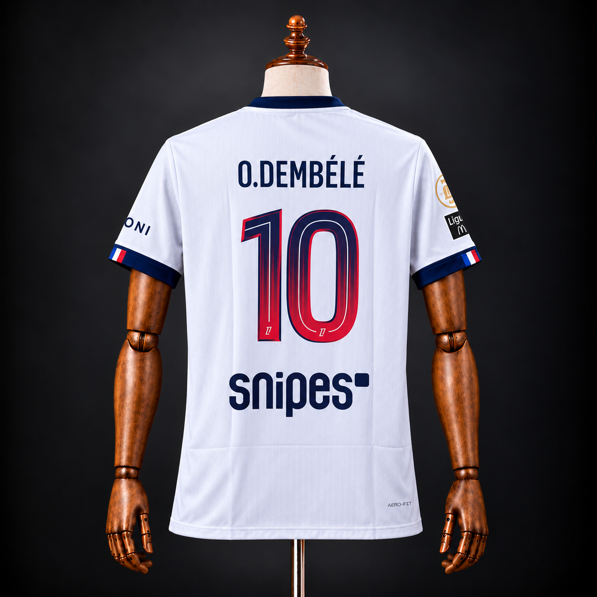 OUSMANE DEMBELE PSG 2026 - 27 AWAY KIT PREMIUM EMBROIDERY