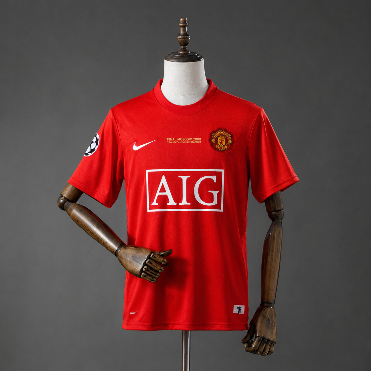 CRISTIANO RONALDO MANCHESTER UNITED 2007 - 08 HOME KIT PREMIUM EMBROIDERY
