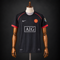 CRISTIANO RONALDO MANCHESTER UNITED 2007 - 08 AWAY KIT PREMIUM EMBROIDERY