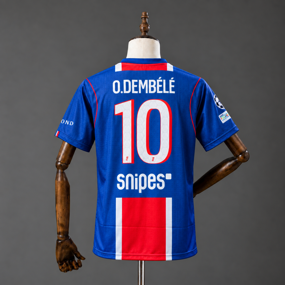 OUSMANE DEMBELE PSG 2026 - 27 HOME KIT PREMIUM EMBROIDERY