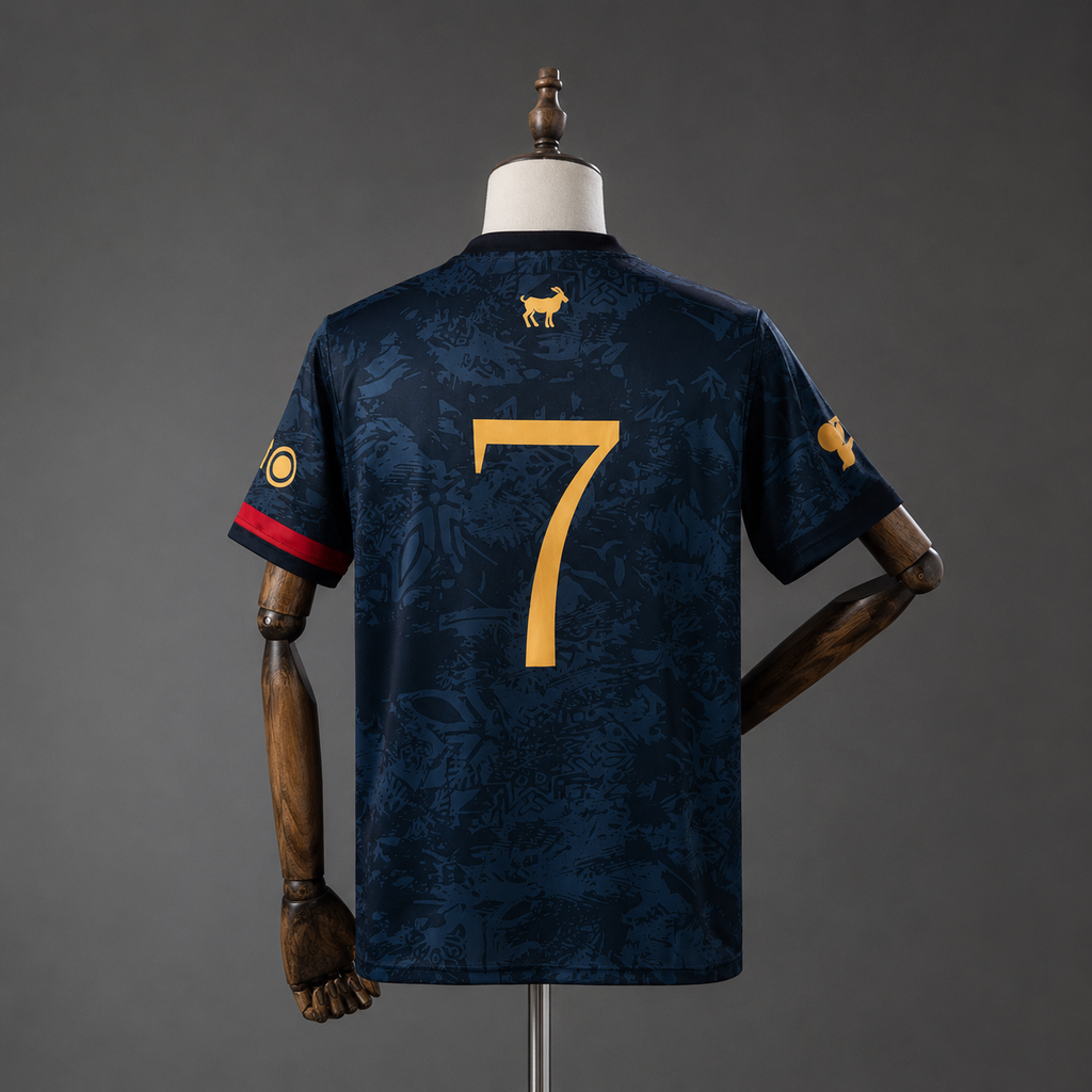 CRISTIANO RONALDO PORTUGAL GOAT EDITION KIT PREMIUM EMBROIDERY