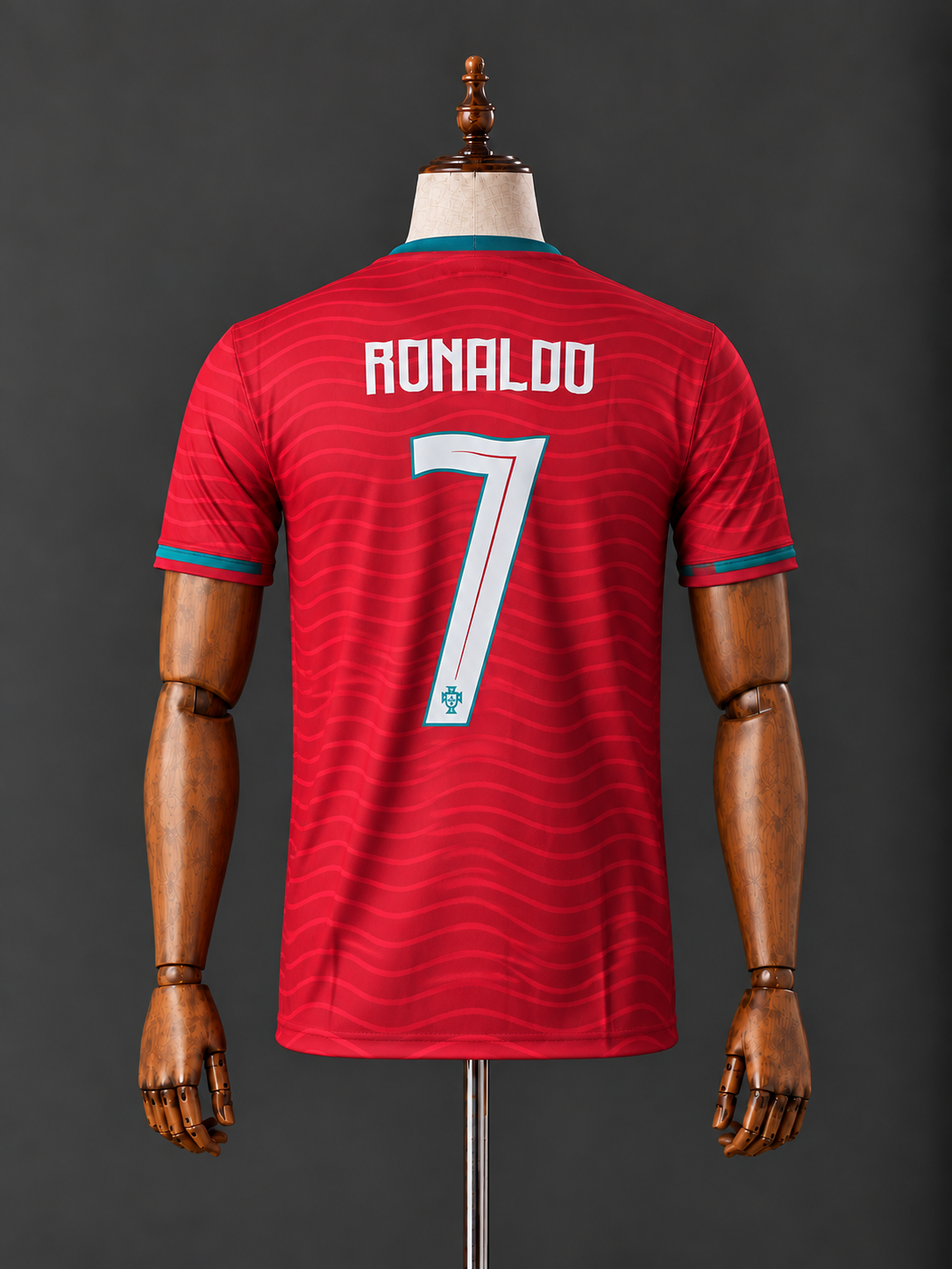 CRISTIANO RONALDO PORTUGAL 2026 WC HOME KIT PREMIUM EMBROIDERY