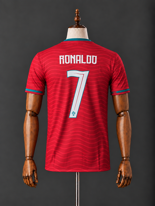 CRISTIANO RONALDO PORTUGAL 2026 WC HOME KIT PREMIUM EMBROIDERY