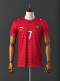 CRISTIANO RONALDO PORTUGAL 2026 WC HOME KIT PREMIUM EMBROIDERY