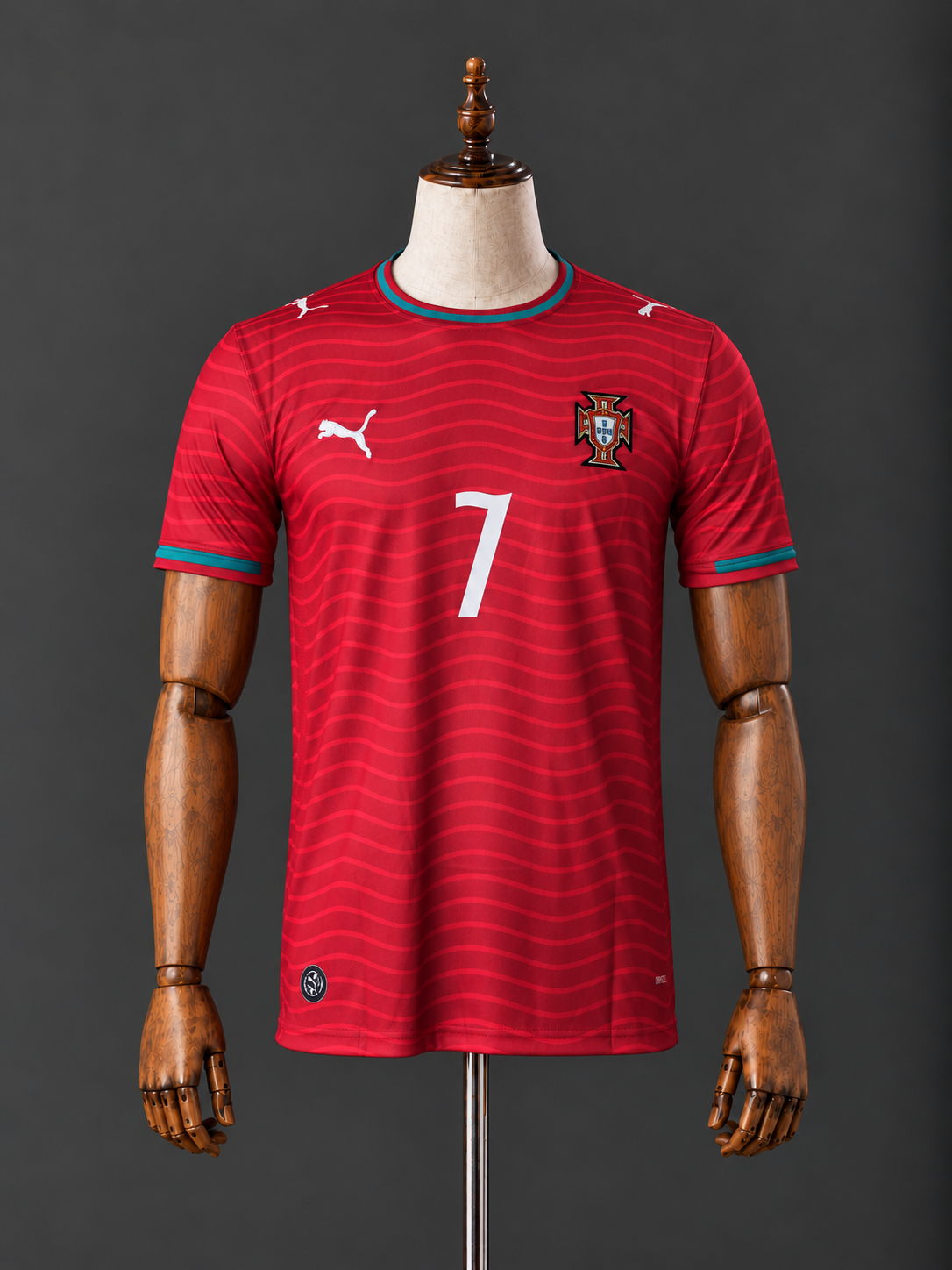 CRISTIANO RONALDO PORTUGAL 2026 WC HOME KIT PREMIUM EMBROIDERY