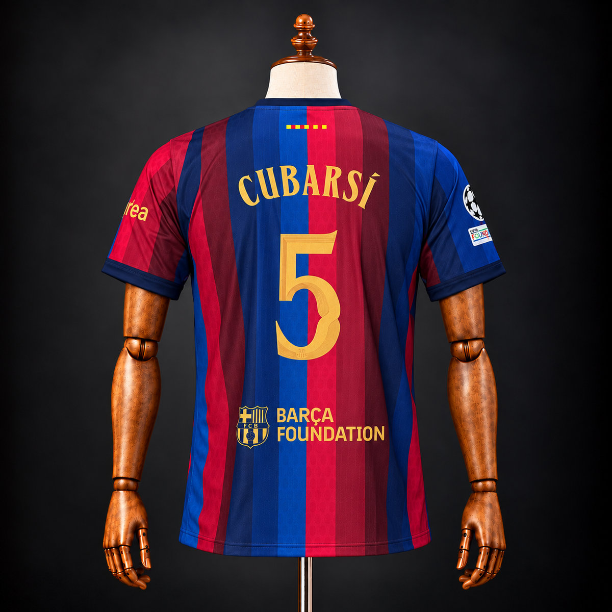 PAU CUBARSÍ FC BARCELONA 2026 - 27 HOME KIT PREMIUM EMBROIDERY