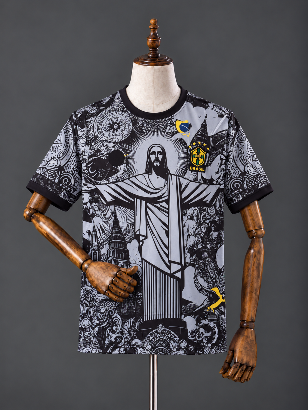 NEYMAR JR BRAZIL x CHRIST THE REDEEMER EDITION KIT PREMIUM EMBROIDERY
