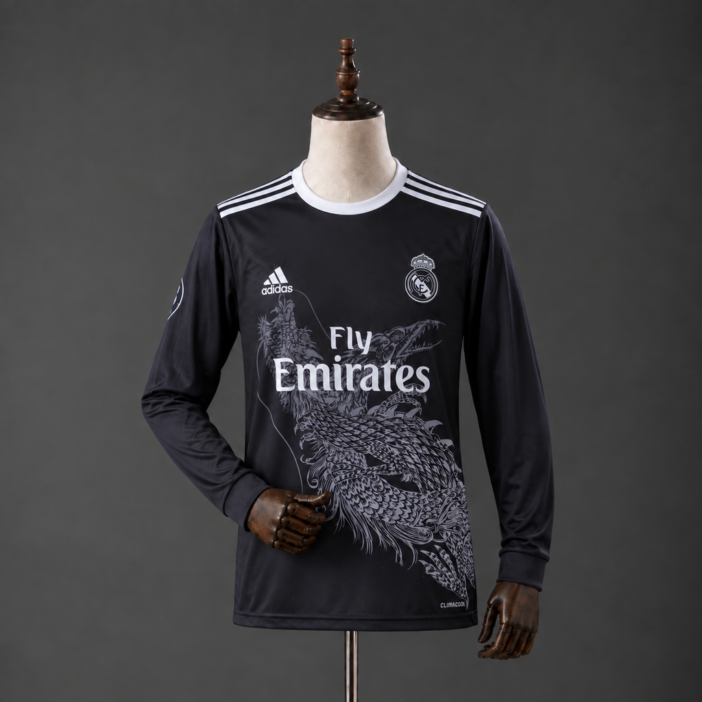 CRISTIANO RONALDO REAL MADRID 2014 - 15 THIRD KIT PREMIUM EMBROIDERY F/S