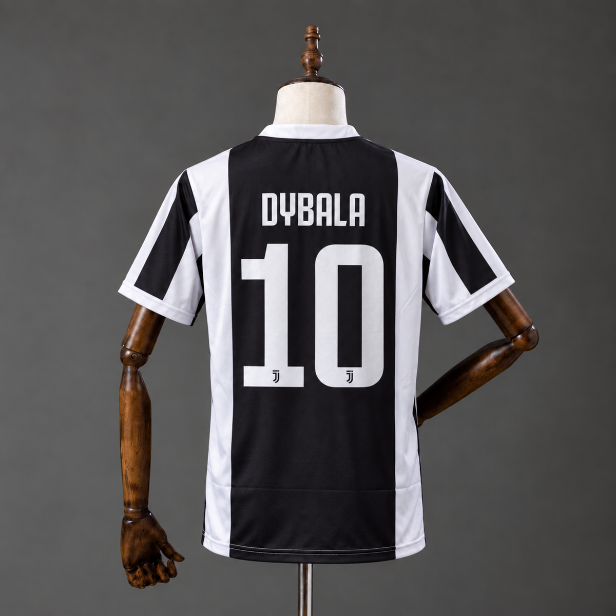 PAULO DYBALA JUVENTUS 2017 - 18 HOME KIT PREMIUM EMBROIDERY
