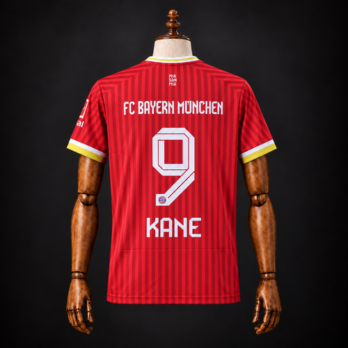 HARRY KANE BAYERN MUNICH 2026 - 27 HOME KIT PREMIUM EMBROIDERY