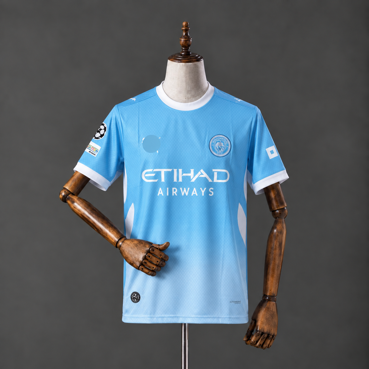 ERLING HAALAND MANCHESTER CITY 2026 - 27 HOME KIT PREMIUM EMBROIDERY