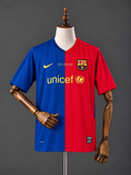 LIONEL MESSI FC BARCELONA 2008 - 09 HOME KIT PREMIUM EMBROIDERY