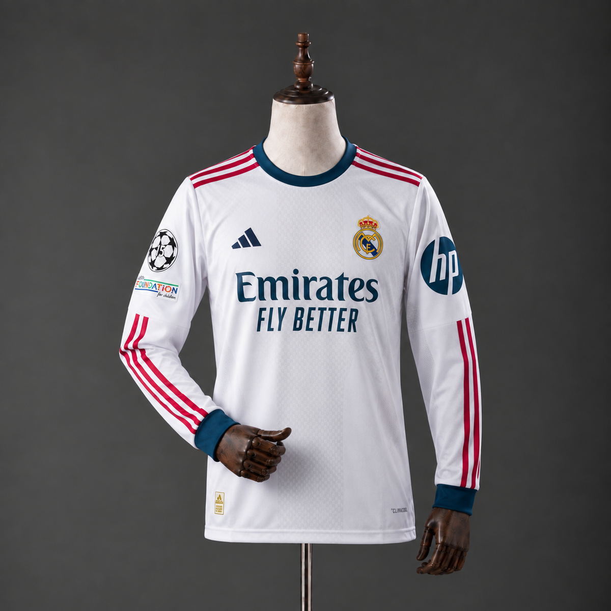 REAL MADRID 2026 - 27 HOME KIT PREMIUM EMBROIDERY FULL SLEEVES