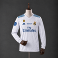CRISTIANO RONALDO REAL MADRID 2017 - 18 HOME KIT PREMIUM EMBROIDERY F/S