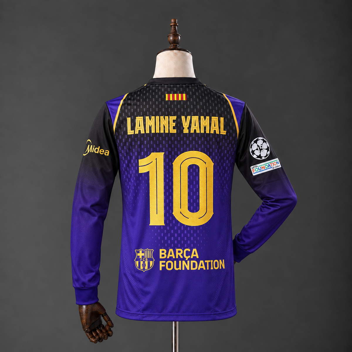 LAMINE YAMAL FC BARCELONA 2026 - 27 AWAY KIT PREMIUM EMBROIDERY F/S
