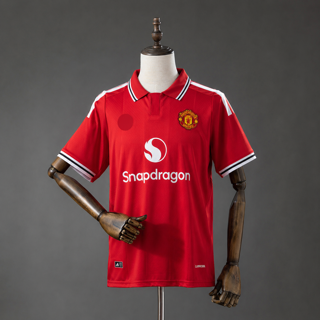 MANCHESTER UNITED 2026 - 27 HOME KIT EMBROIDERY PREMIUM