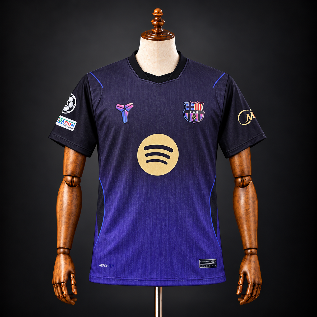 PAU CUBARSÍ FC BARCELONA 2026 - 27 AWAY KIT PREMIUM EMBROIDERY